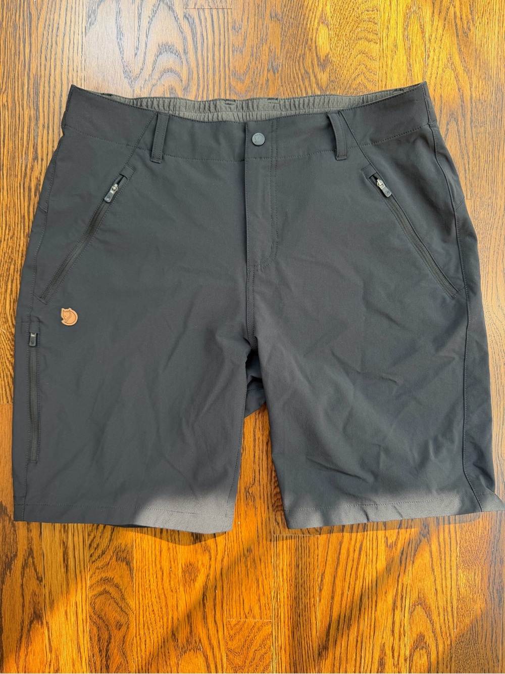 Fjallraven Women’s Black Outdoor Athleisure Hiking Casual Shorts